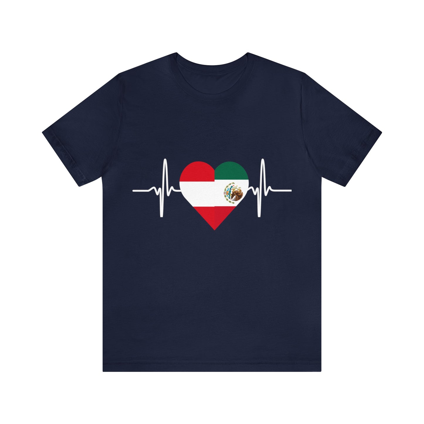 Chile & Mexico Unisex Short Sleeve Tee I Camisa Unisexo manga corta