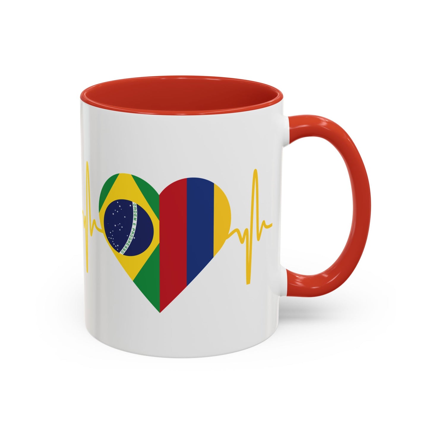 Colombia & Brazil Mug, 11oz