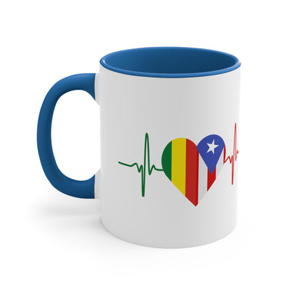 Bolivia y Puerto Rico Coffee Mug, 11oz
