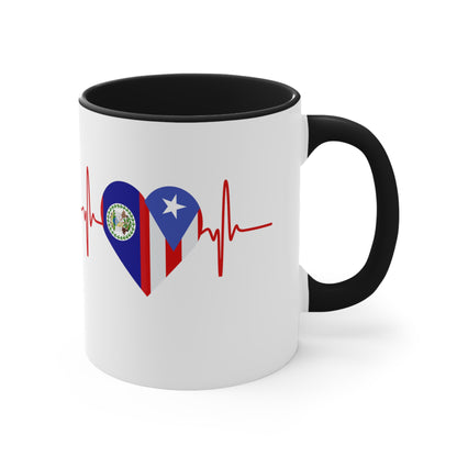 Belize and Puerto Rico Mug, 11oz