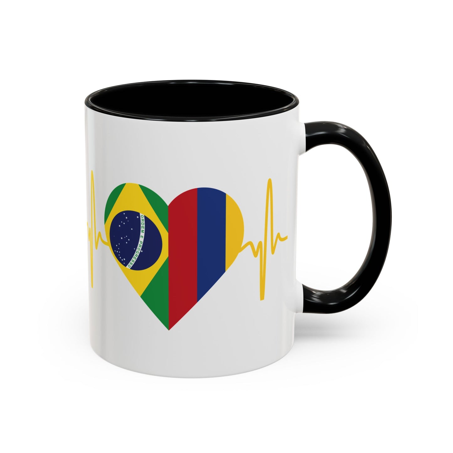 Colombia & Brazil Mug, 11oz