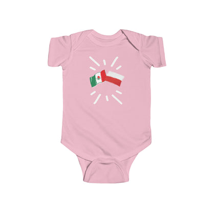 Infant Polish and Mexico Bodysuit