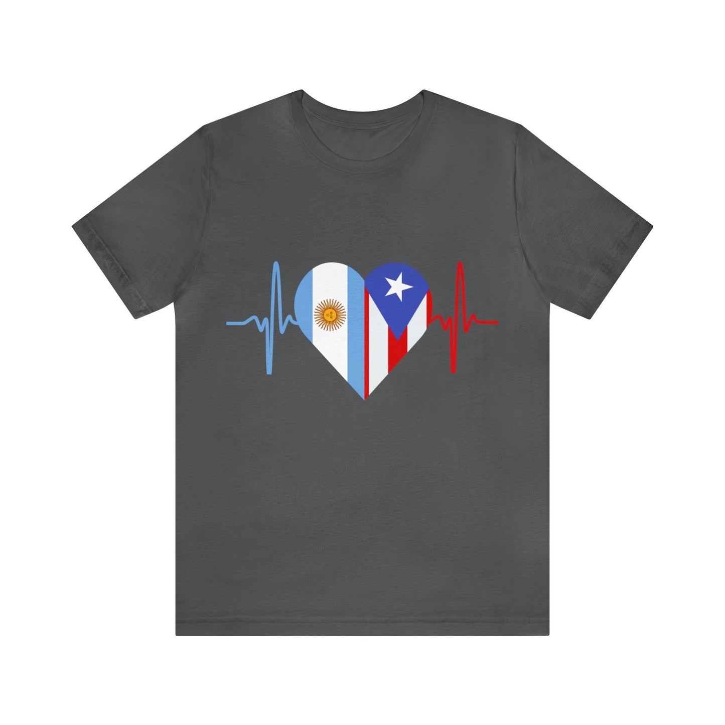 Argentina and Puerto Rico Short Sleeve Tee