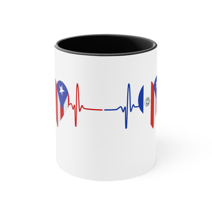 Paraguay and Puerto Rico Mug, 11oz