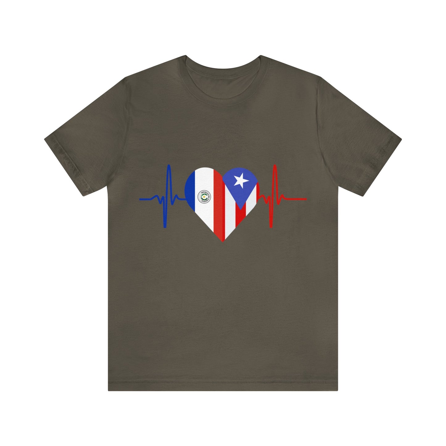 Paraguay and Puerto Rico Short Sleeve Tee