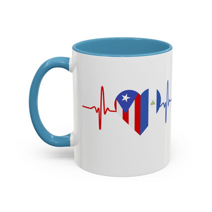 Nicaragua and Puerto Rico Mug, 11oz