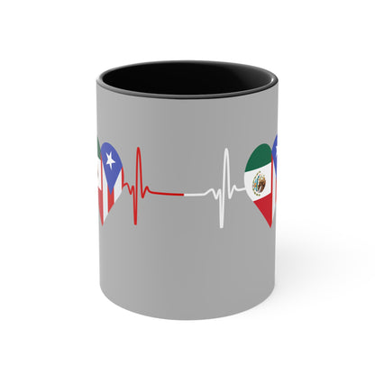 Mexico and Puerto Rico Mug, 11oz