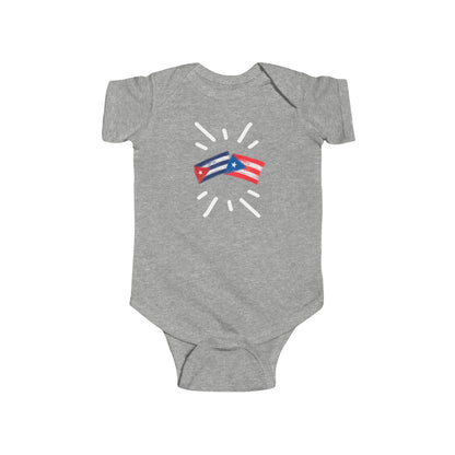 Infant Cuba and Puerto Rico Bodysuit
