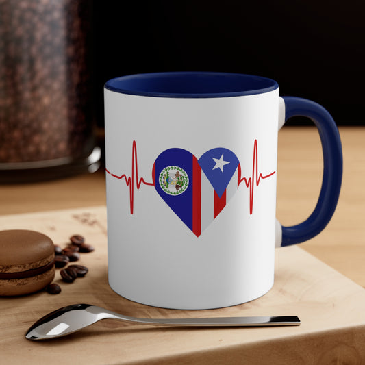 Belize and Puerto Rico Mug, 11oz