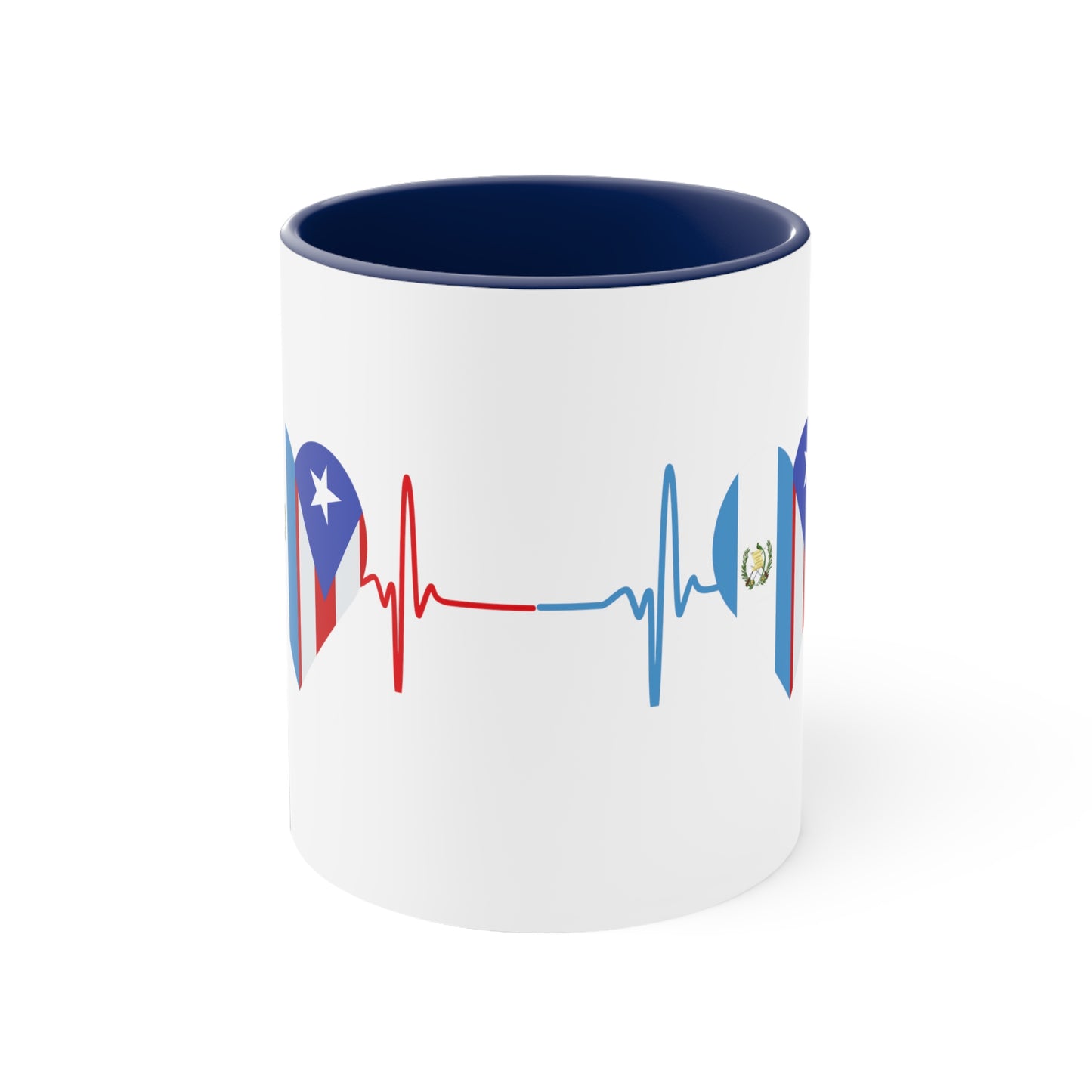 Guatemala and Puerto Rico Mug, 11oz