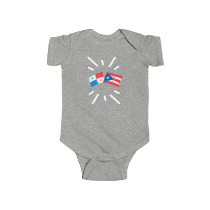 Infant Panama and Puerto Rico Bodysuit