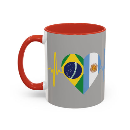 Argentina & Brazil Mug, 11oz