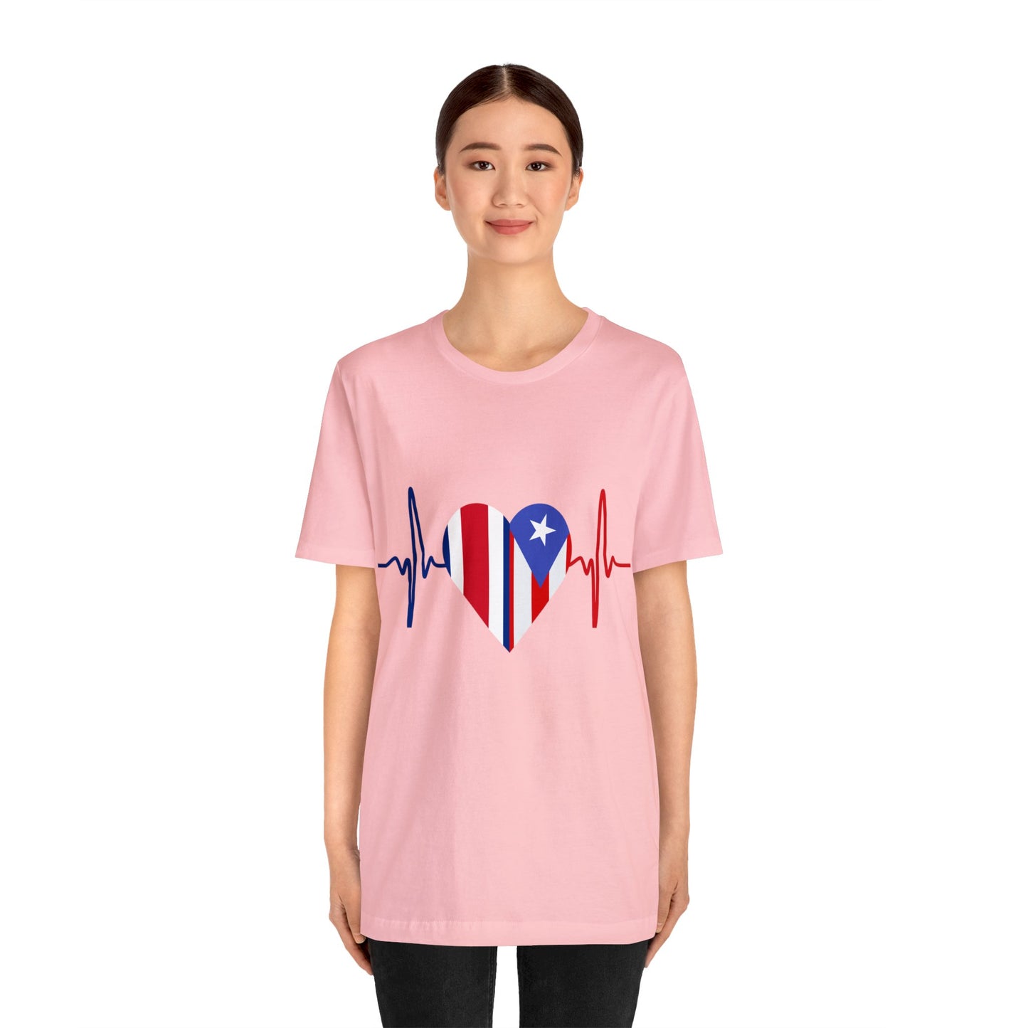 Costa Rica and Puerto Rico Short Sleeve Tee