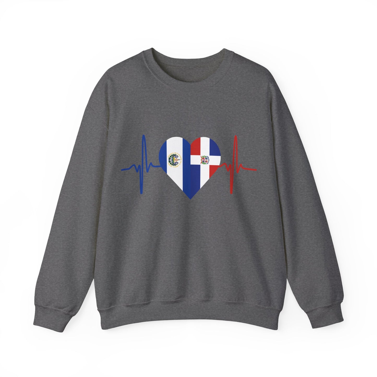 El Salvador and Dominican Republic I El Salvador y República Dominicana Crewneck Sweatshirt