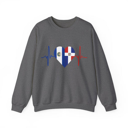 El Salvador and Dominican Republic I El Salvador y República Dominicana Crewneck Sweatshirt