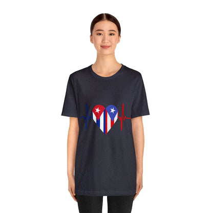 Puerto Rico and Cuba Short Sleeve Tee