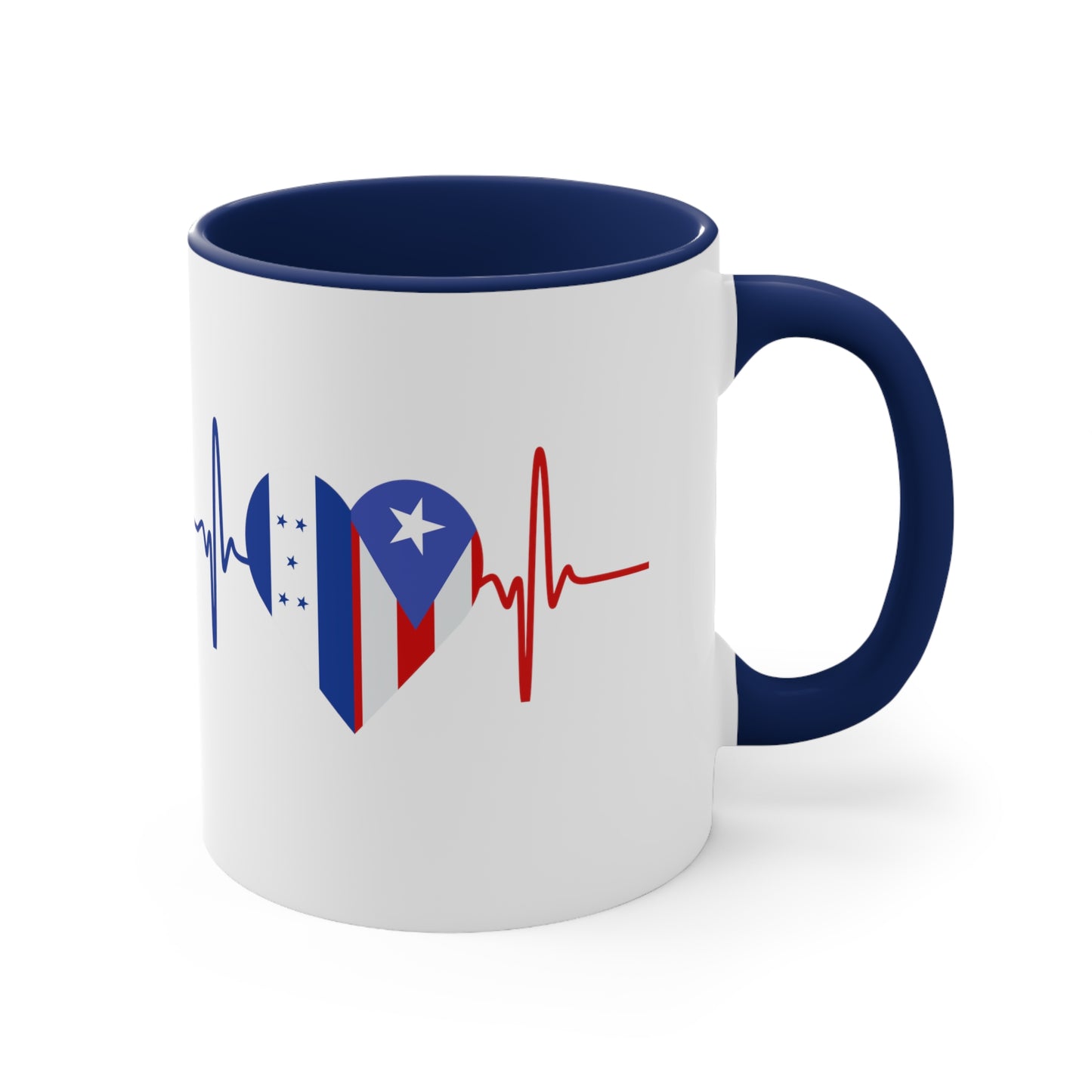 Honduras and Puerto Rico Mug, 11oz