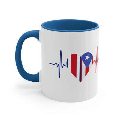Costa Rica and Puerto Rico Mug, 11oz