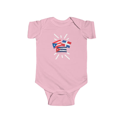 Infant Dominican Republic, Puerto Rico and More Bodysuit