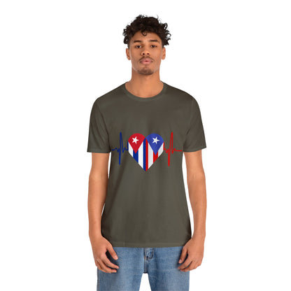 Puerto Rico and Cuba Short Sleeve Tee