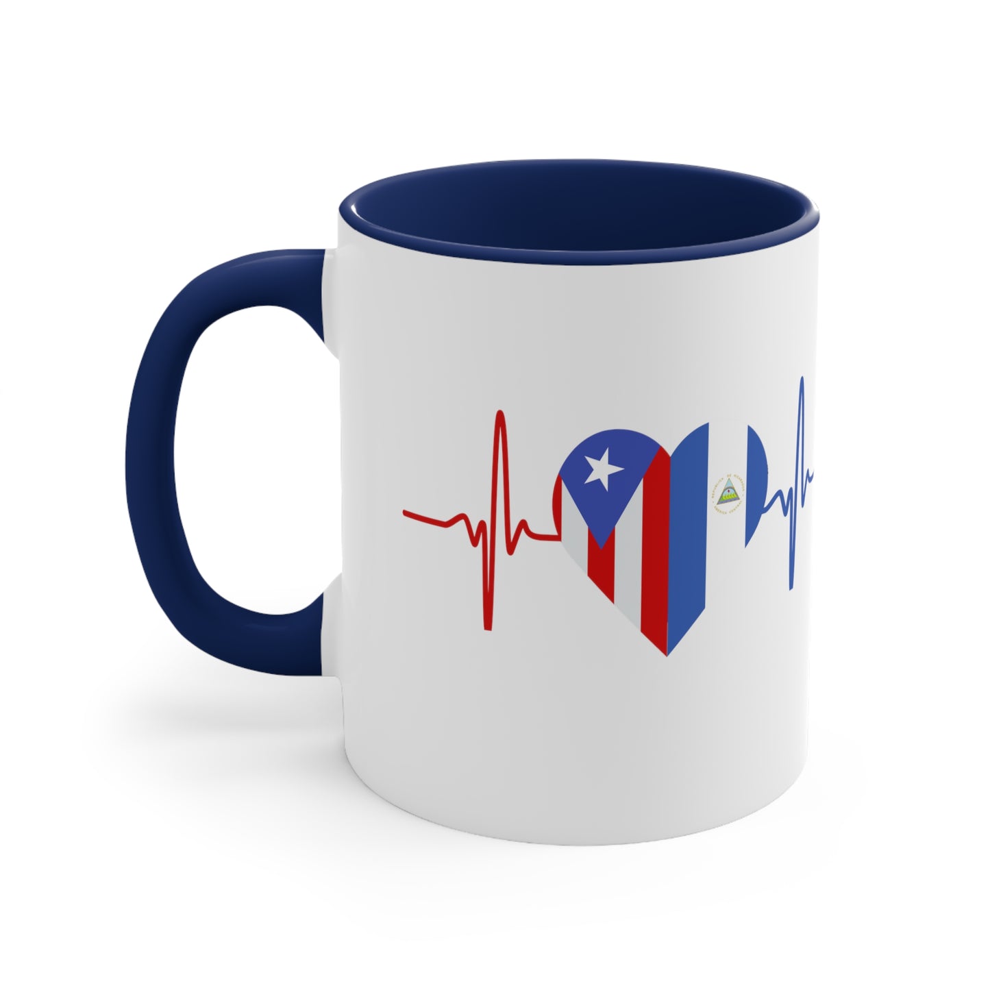 Nicaragua and Puerto Rico Mug, 11oz