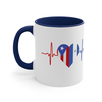 Nicaragua and Puerto Rico Mug, 11oz