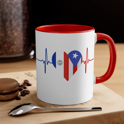 Paraguay and Puerto Rico Mug, 11oz