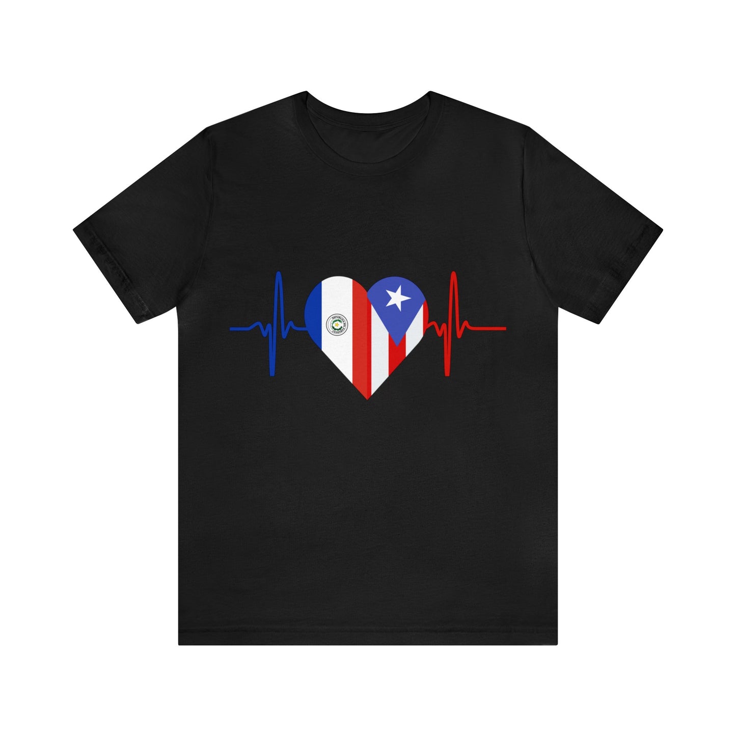 Paraguay and Puerto Rico Short Sleeve Tee