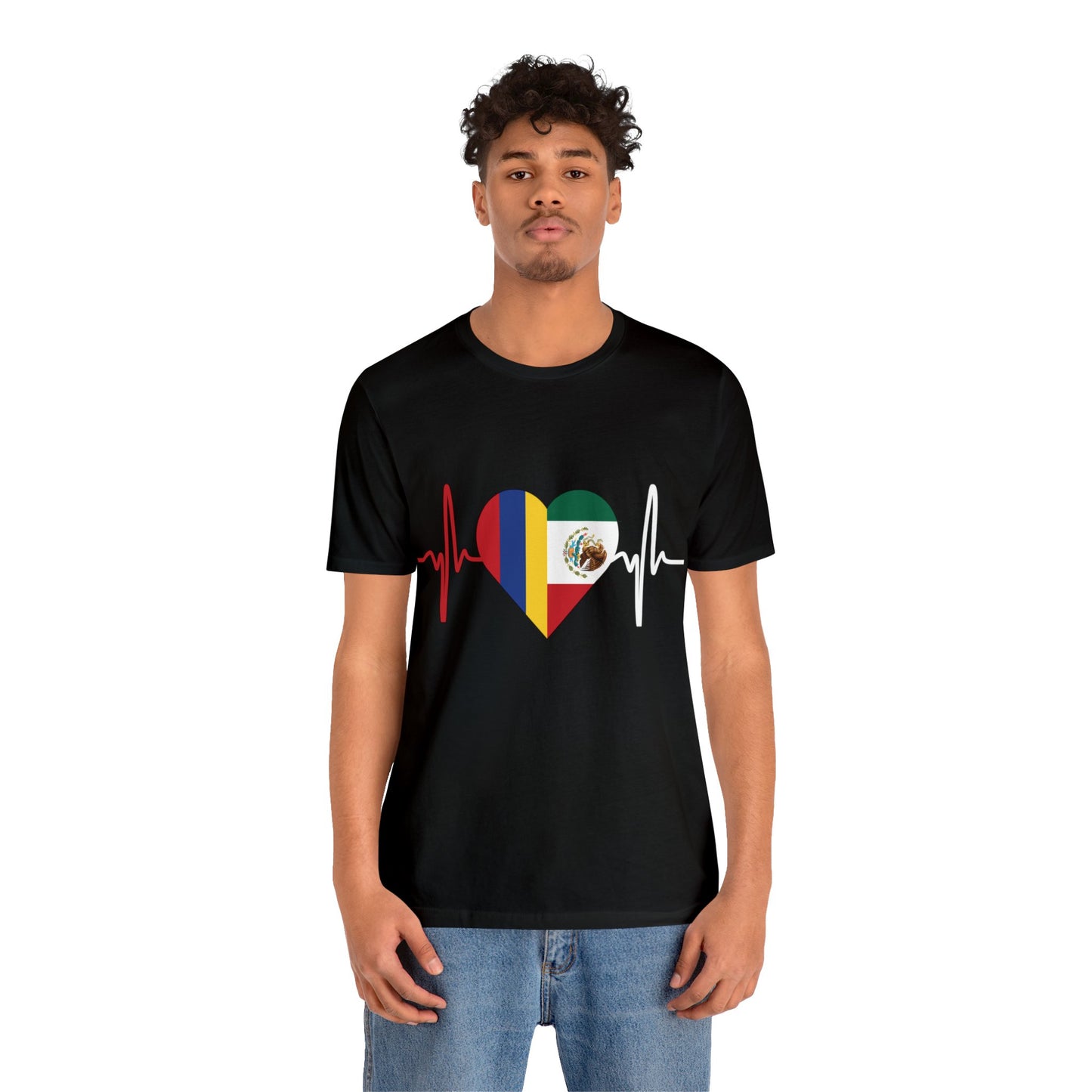 Colombia & México Unisex Short Sleeve Tee I Camisa Unisexo manga corta Colombia y México