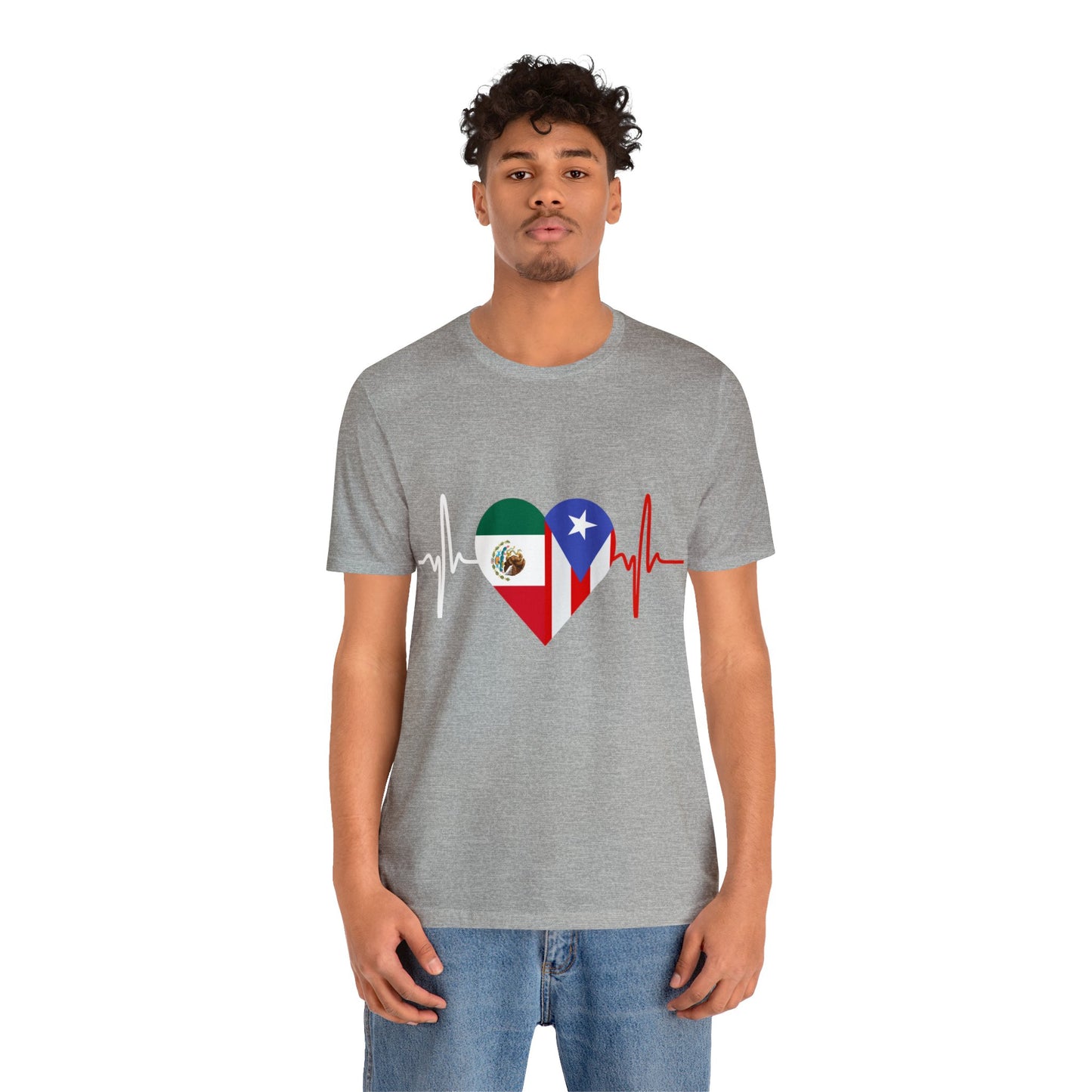 Mexico and Puerto Rico Short Sleeve Tee