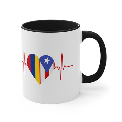 Colombia and Puerto Rico Mug, 11oz
