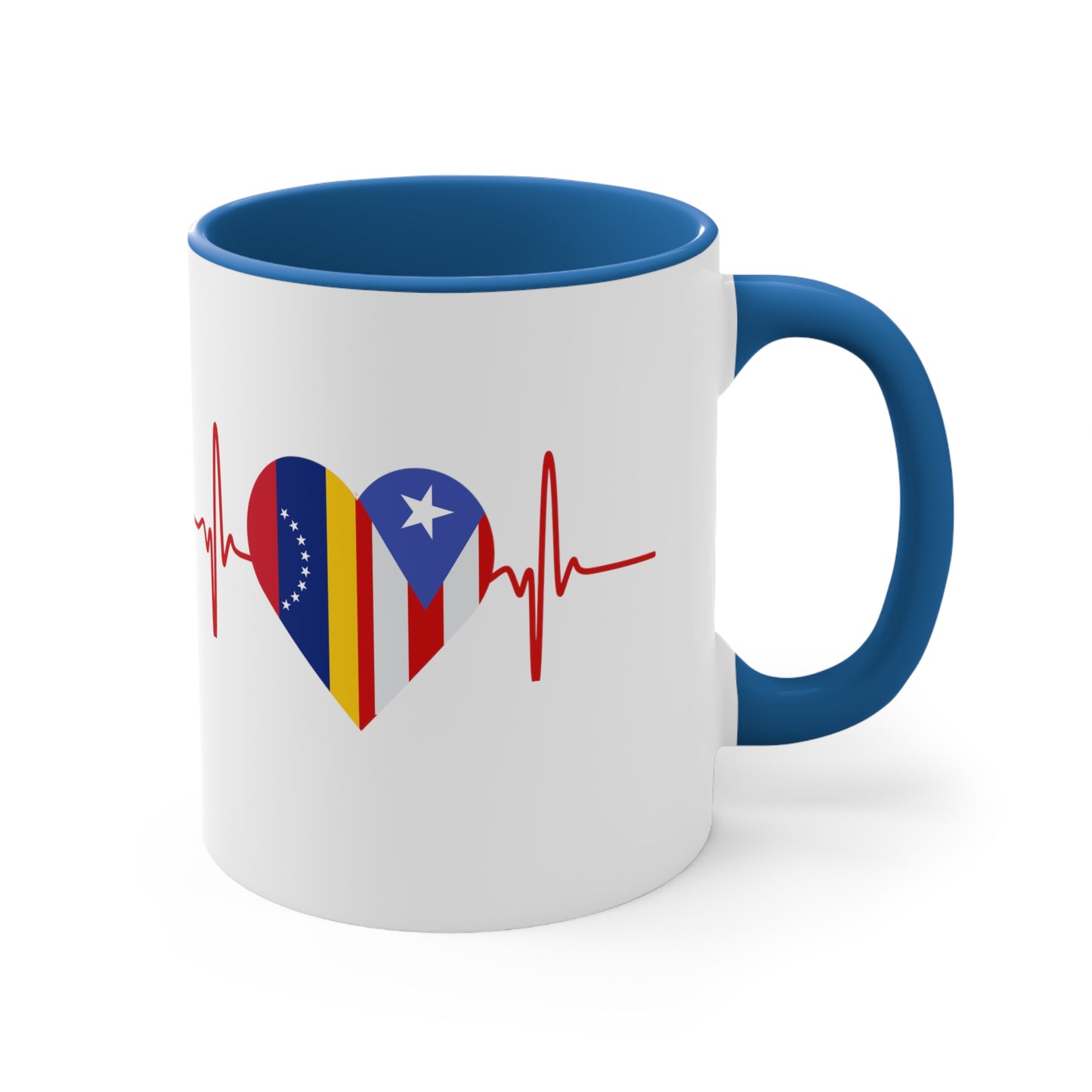 Venezuela and Puerto Rico Mug, 11oz
