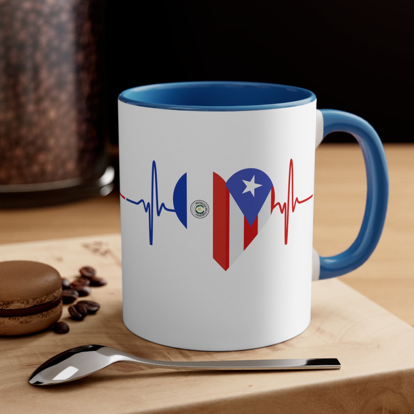 Paraguay and Puerto Rico Mug, 11oz