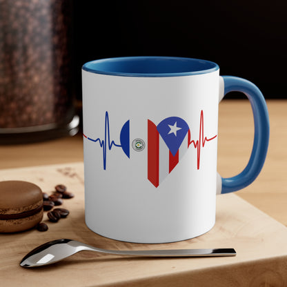 Paraguay and Puerto Rico Mug, 11oz
