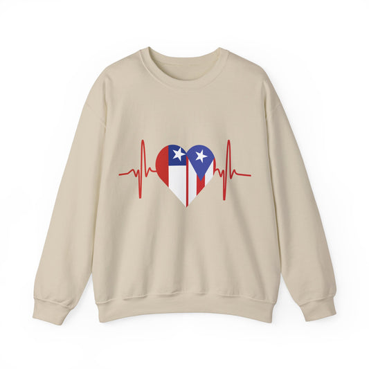 Chile and Puerto Rico Crewneck Sweatshirt