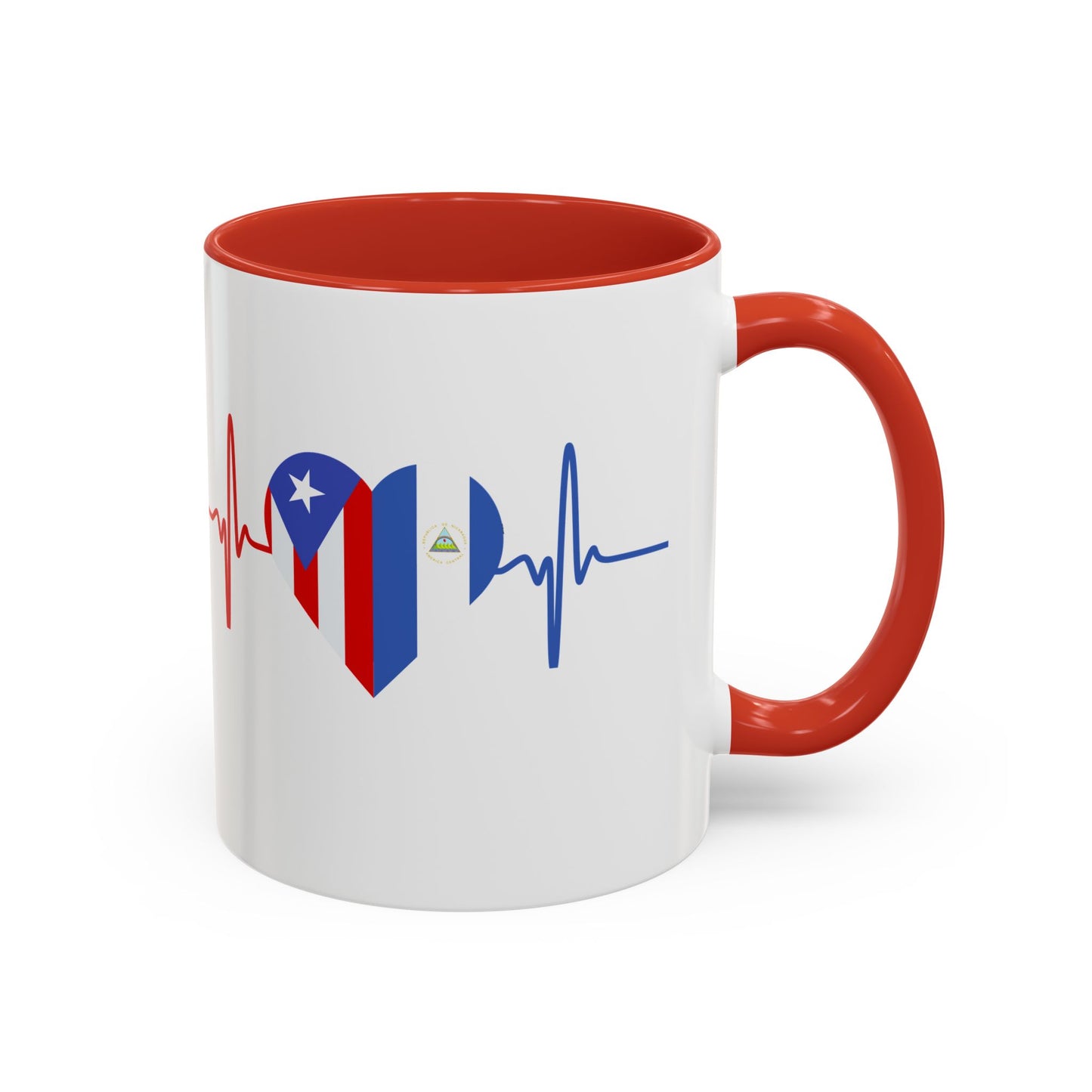 Nicaragua and Puerto Rico Mug, 11oz