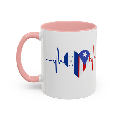 Honduras and Puerto Rico Mug, 11oz