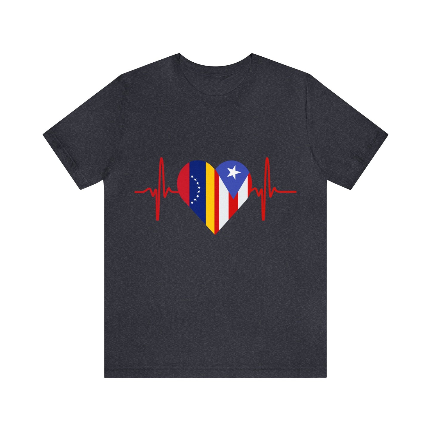 Venezuela and Puerto Rico Short Sleeve Tee