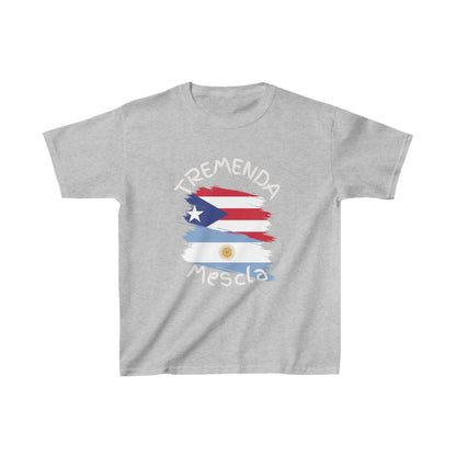 Argentina and Puerto Rican Kid's Tee