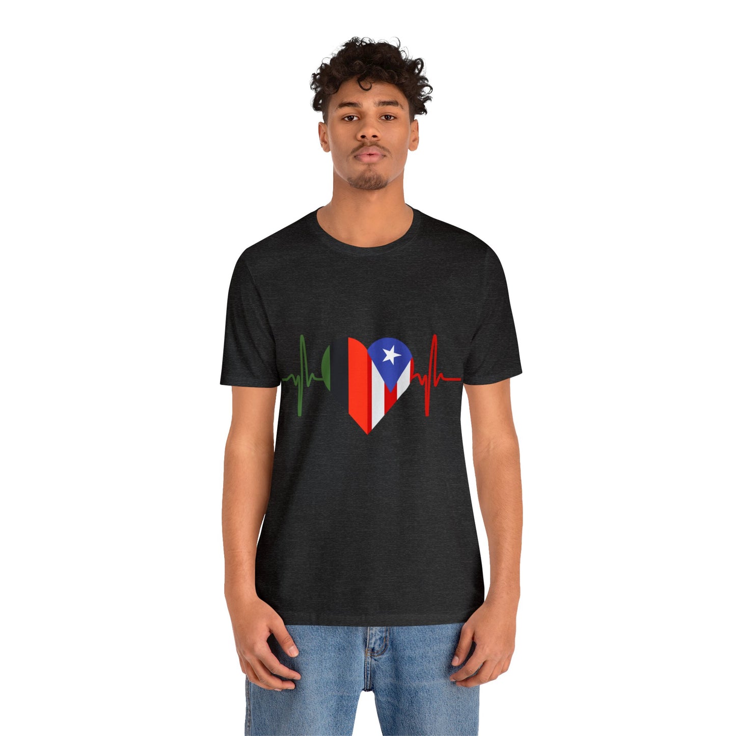 African American and Puerto Rican Short Sleeve Tee