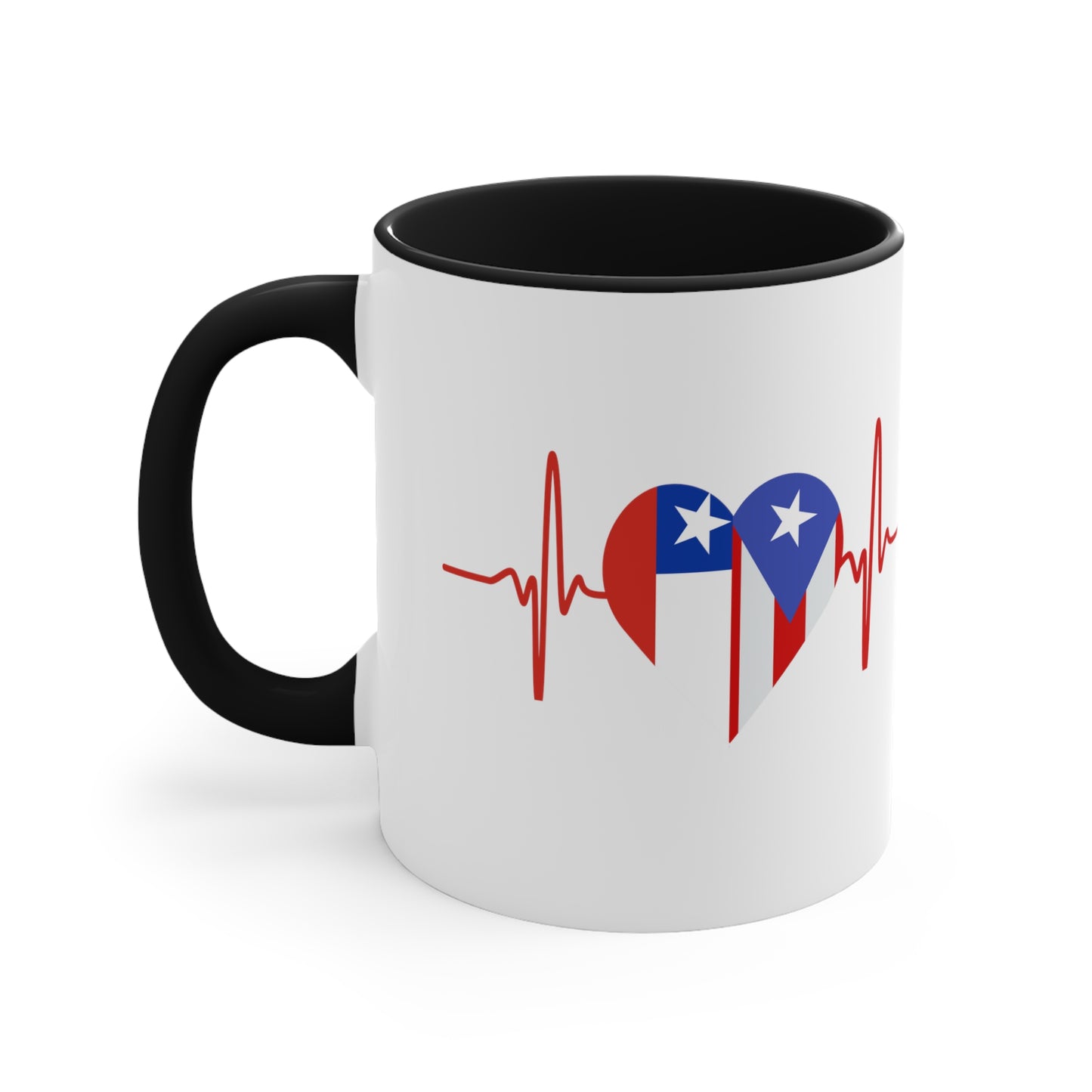 Chile and Puerto Rico Mug, 11oz