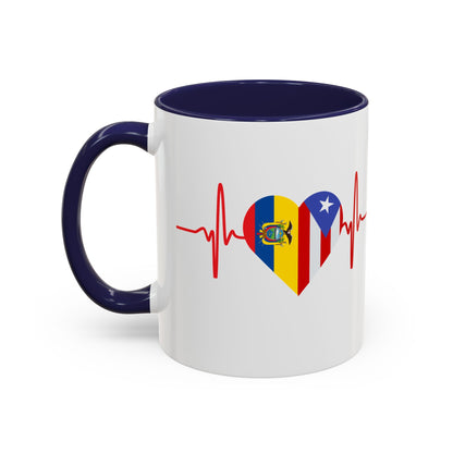 Ecuador and Puerto Rico Mug, 11oz
