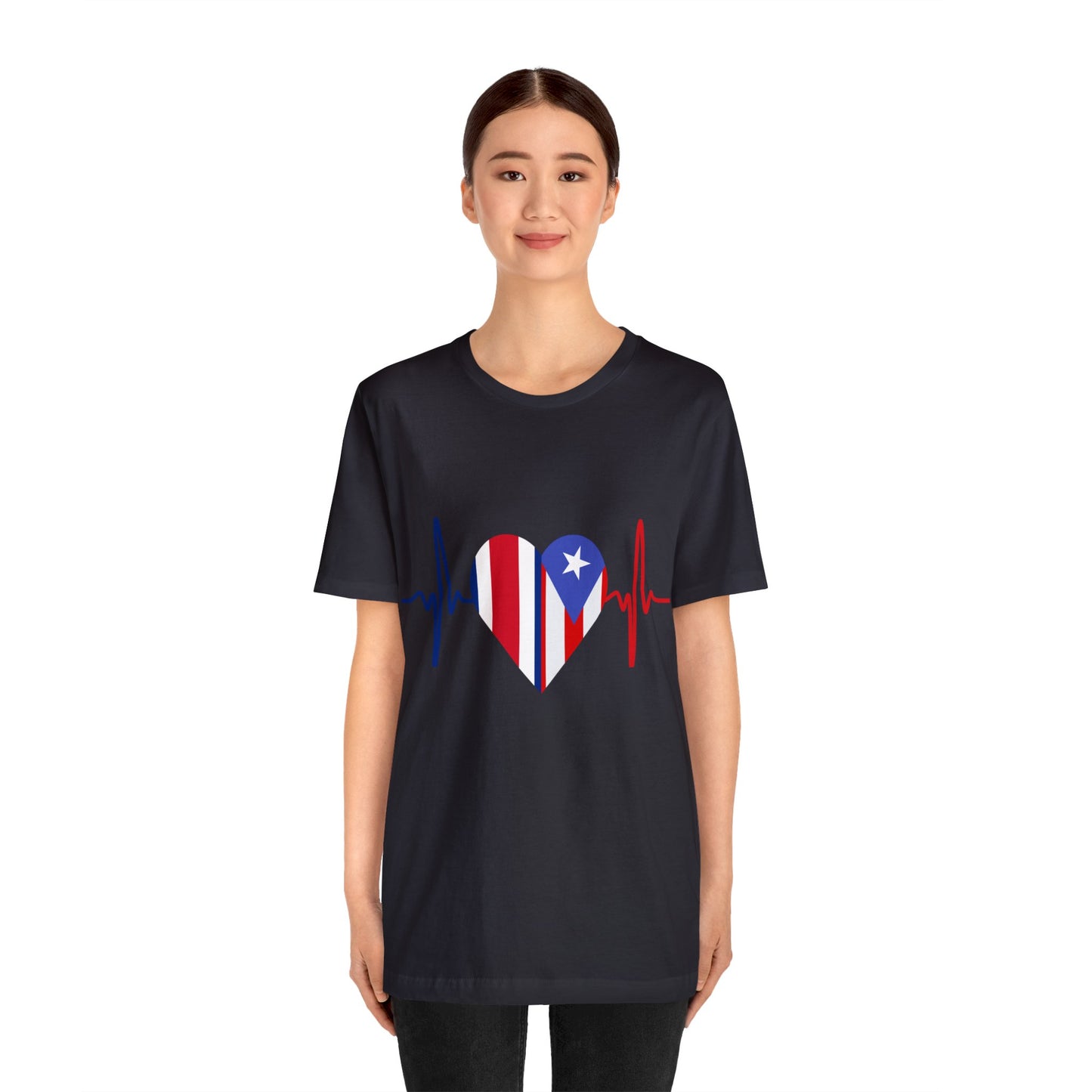 Costa Rica and Puerto Rico Short Sleeve Tee