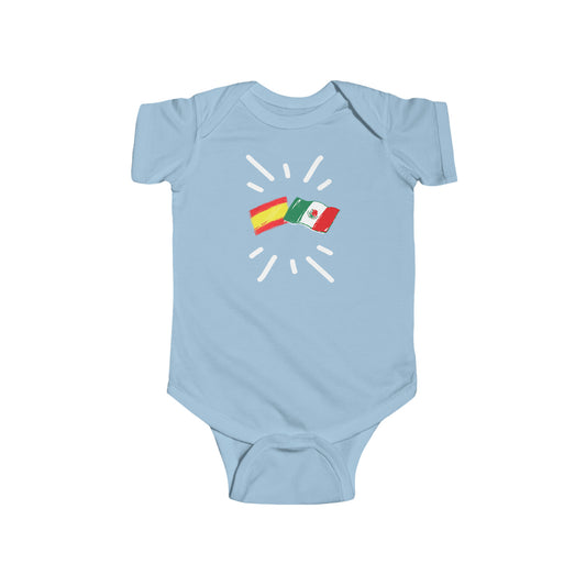 Infant Mexico and España Bodysuit