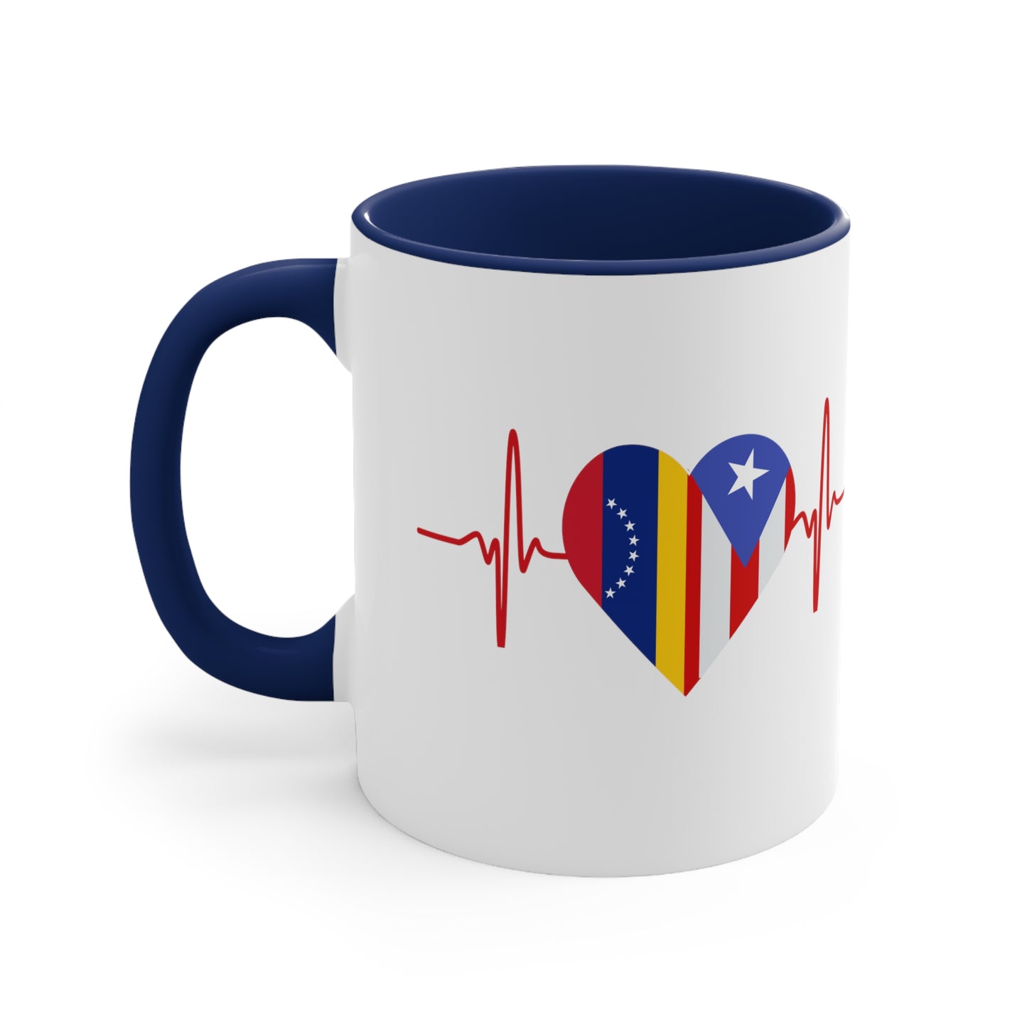Venezuela and Puerto Rico Mug, 11oz