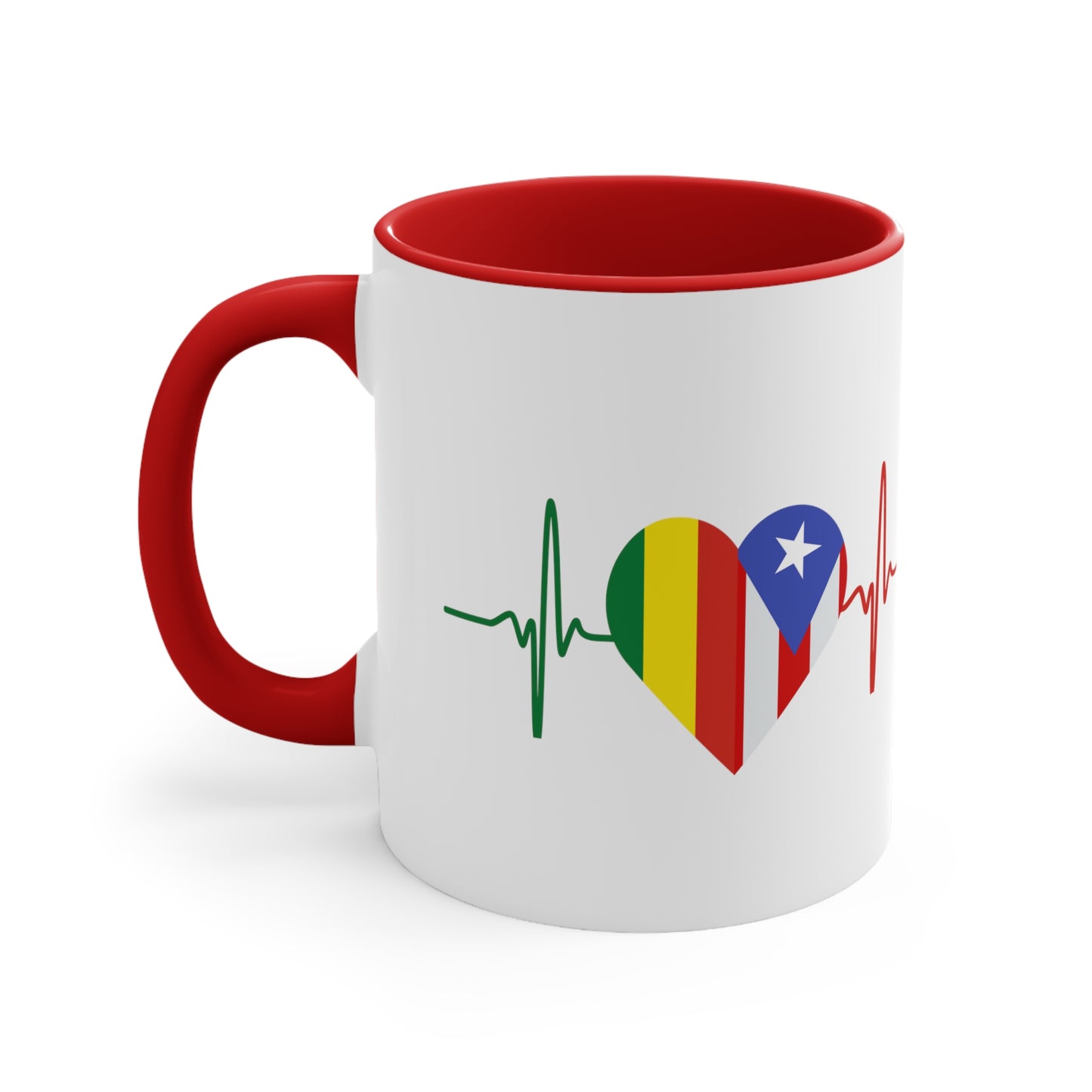 Bolivia y Puerto Rico Coffee Mug, 11oz