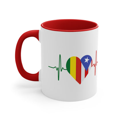 Bolivia y Puerto Rico Coffee Mug, 11oz