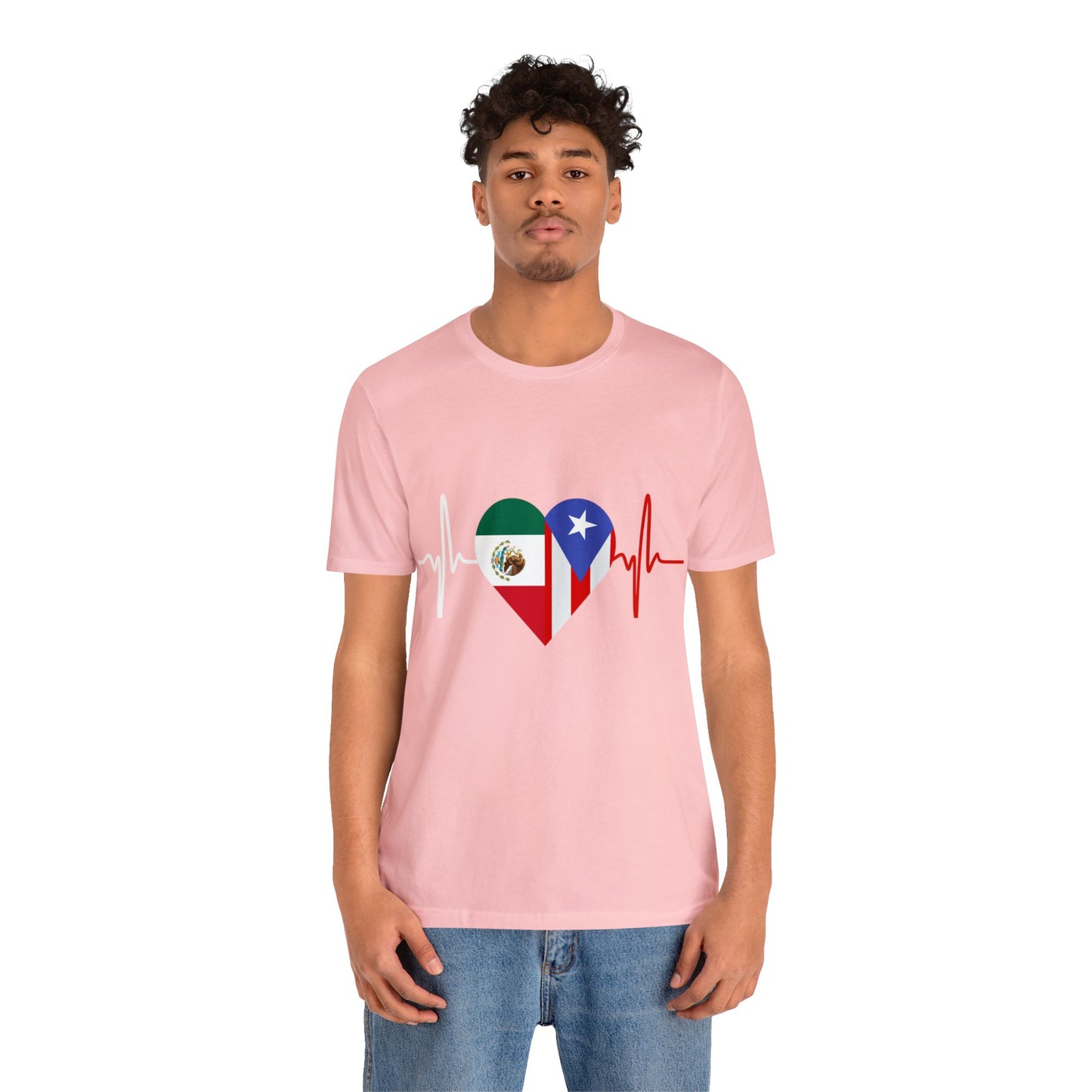 Mexico and Puerto Rico Short Sleeve Tee