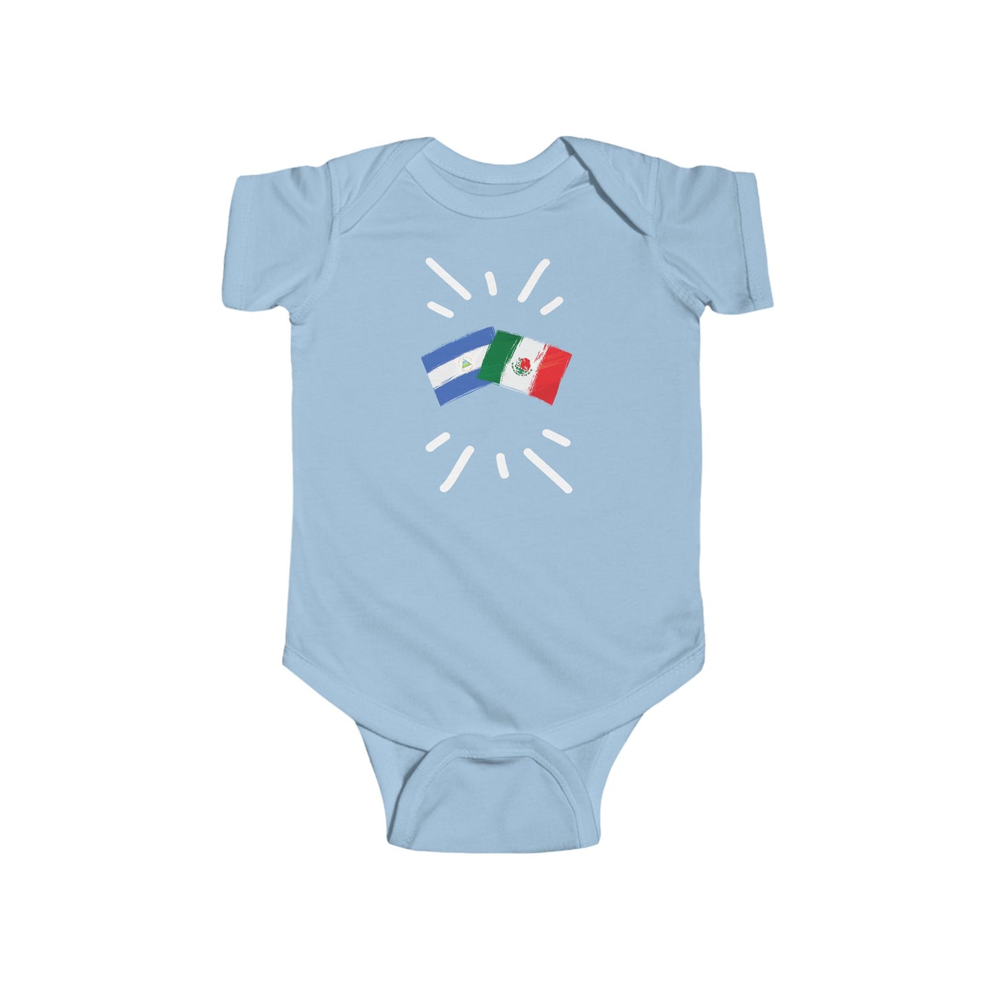 Infant Mexico and Nicaragua Bodysuit