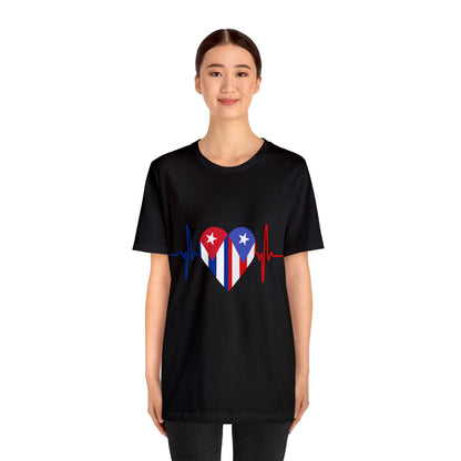 Puerto Rico and Cuba Short Sleeve Tee